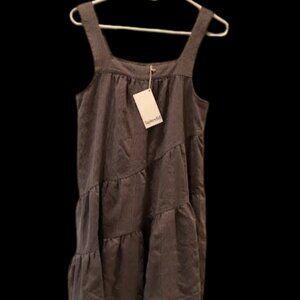 NWT Splendid Collection Women's Aubrey Mini Dress Color Oyester (gray) Size S